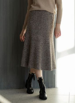 юбка на подкладке в составе шерсть