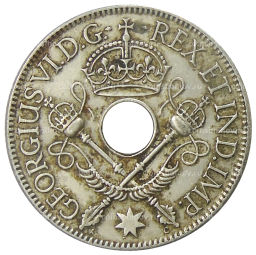 1 шиллинг 1938 года Британская Новая Гвинея