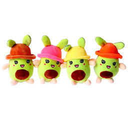 Брелок детский «Авокадо в панамке», мягкая игрушка, 11 см, цвет МИКС