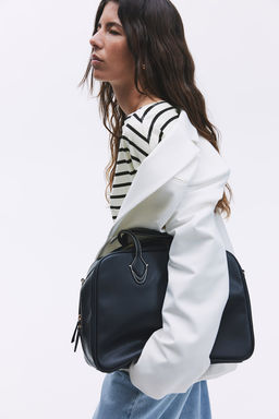 Top de algodon con escote barco - H&m фото 3