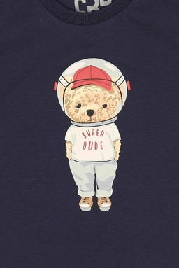 CRB wear / CSBB 63852-41-415 Футболка для мальчика,темно-синий/Ex.Cherubino