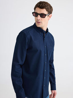 Regular Fit Erkek Gabardin G?mlek