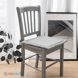 Подушка для стула ВН рогожка 40/40 пеп-сер  ПДС-01 (26) 40х40