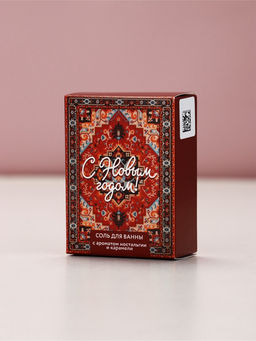 Цена за 2 шт. Чистое счастье Соль для ванны "Ковер", 100 г, карамель