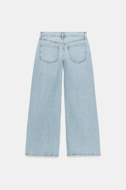 ZW COLLECTION LOW-RISE WIDE-LEG JEANS - Zara фото 22