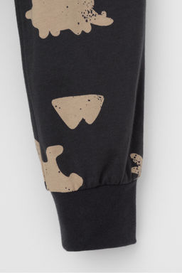 К 1606/темно-бежевый,дино пижама дет - Crockid фото 11