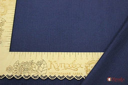 Микровельвет цв.Джинсово-фиолетовый, ш.1.46м, хлопок-100%, 190гр/м.кв - Купава фото 3