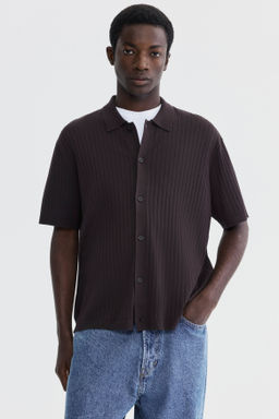 Camisa en punto de canal? Regular Fit - H&m фото 4