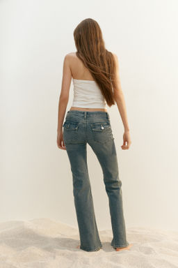 Flared Low Jeans - H&m фото 12