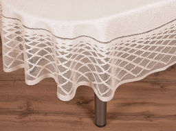 Скатерть декоративная Д228Ка 2966 розовый 2.40 м*2.35 м рис. Д228Ка