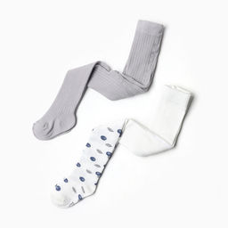 Набор колготок «Крошка Я» Blueberry, 2 пары, размер 68-74 см