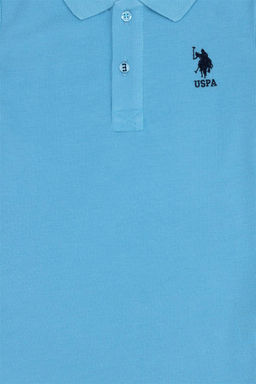U. S. Polo Assn Базовая футболка бирюзового цвета для мальчика - U.s. polo assn фото 6