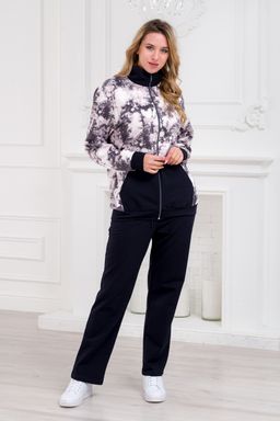 Костюм женский из футера Скарлетт космос