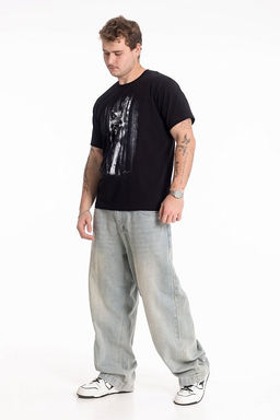 Футболка М125107Па черный - Елена фото 6