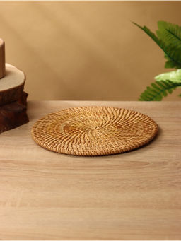 Подставка под горячее, 20 см, ротанг