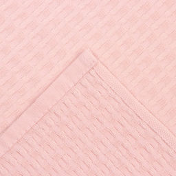 Полотенце Доляна цв. розовый 35х60 см, 100% хл., крупная вафля 220 г/м2  фото 5