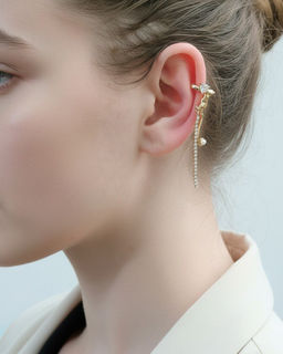 Серьги - кафф