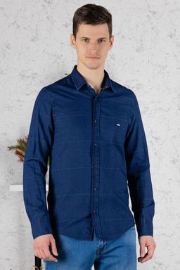 рубашка 
 17.2486-LACIVERT