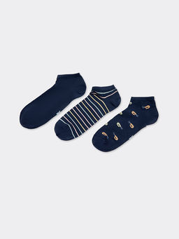 Носки мужские (3 пары) синие с разными рисунками - Mark formelle фото 4