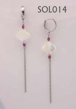 Серьги из муранского стекла