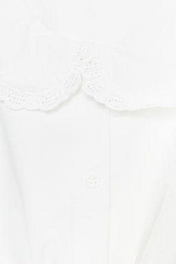 BUTTON-UP COLLAR TOP - Zara фото 8