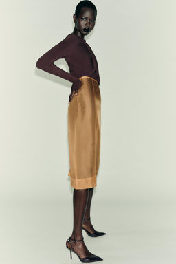 FLOWING BODYSUIT WITH BROOCH DETAIL - Zara фото 6