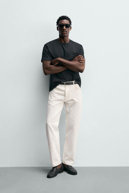JEANS STRAIGHT FIT / Blanco