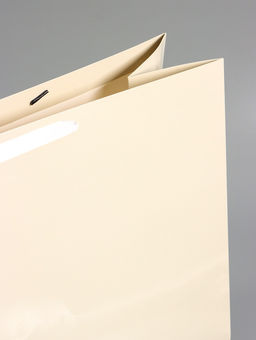 Пакет подарочный ламинированный горизонтальный «Молочный», XXL 61×46×20 см