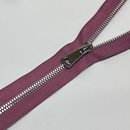 Молния трактор №5 Premium разъем 75см никель D276 брусничный уп.5шт