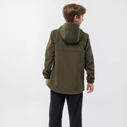 RODOS Куртка софтшелл для мальчика демисезон М-311д Тёмно-серый  фото 29