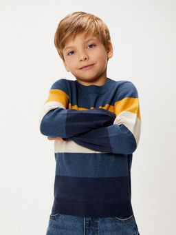 ACOOLA / Джемпер детский для мальчиков Ervin полоска  фото 4