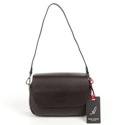 Женская кожаная сумка Sergio Valentini SV-SZ7361 Д.Браун  фото 2