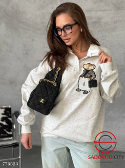 Кофта со съемным воротничком - Bruno фото 5