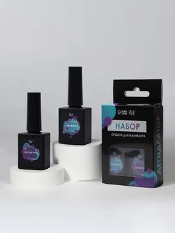 Набор для маникюра, 2 средства: праймер, дегидратор, 10 мл - Qf фото 2
