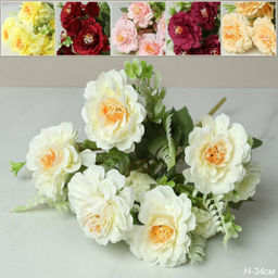 Цветок искусственный 34 см / W394132 /уп 125/500/