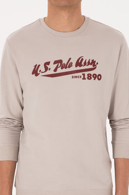 Erkek Bisiklet Yaka Regular Fit Ta_ Sweatshirt - U.s. polo assn фото 6