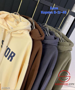 Утепление худи женские с флисом - Bruno фото 5