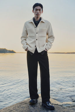 Sobrecamisa gofrada Regular Fit - H&m фото 2