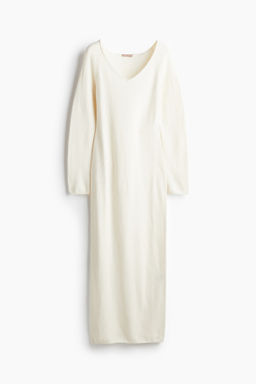 Vestido off-the-shoulder de chenilla - H&m фото 8