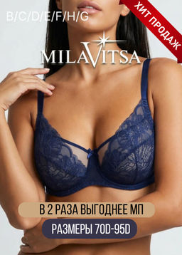 Бюстгальтер Milavitsa кобальт