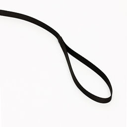 Поводок 120 х 1 см, полиэстер, чёрный - Пижон фото 3
