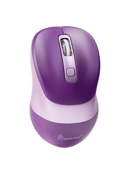 Мышь Smartbuy X57 Dual,беспроводная,BT+USB с зарядкой,4 кнопки, 2000dpi, 300мАч,фиолетовая