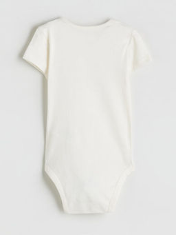 Geyik Bask?l? K?z Bebek ??t??tl? Body 2li