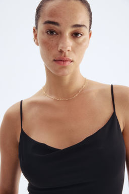 Vestido de tirantes interlock - H&m фото 5