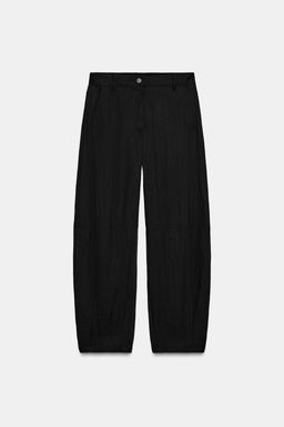 ZW COLLECTION FLOWING BALLOON TROUSERS - Zara фото 5
