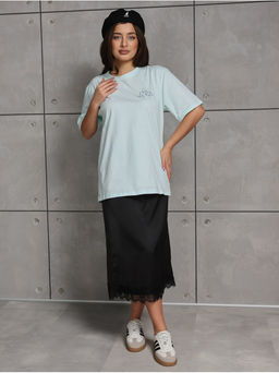 Футболка "Марго" Голубой Женская