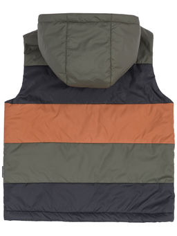 ЖИЛЕТ 9м6924 хаки/фундук - Nikastyle фото 3