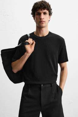 BASIC KNIT T-SHIRT - Zara фото 5
