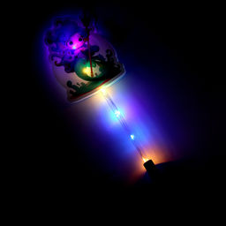 Цена за 10 шт. Световая палочка Русалочка - Simaland фото 5