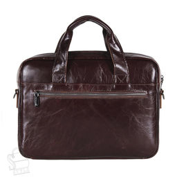 Портфель мужской кожаный 11020Z brown Zinimsk  в Новосибирске
